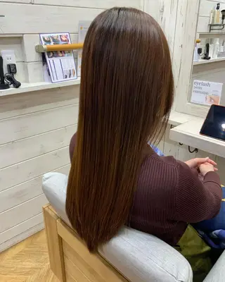 ショート カラー パーマ ヘアアレンジ メンズ キッズ ネイル マツエク・マツパ Saffyハリウッド トリートメント◎のヘアスタイル