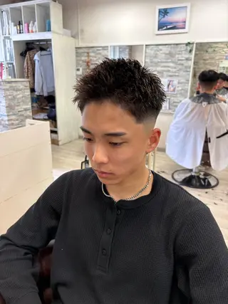 ショート メンズ 後藤 一孝のヘアスタイル