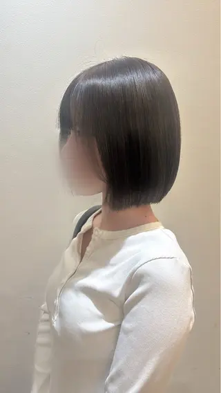 ミディアム 🤍透明感・ツヤ /韓国風カラー🥣のヘアスタイル