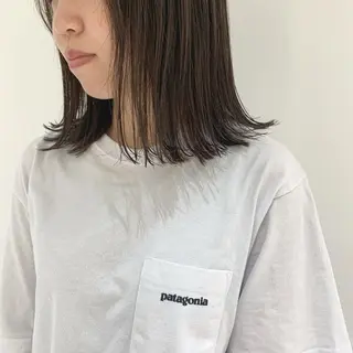 ミディアム kiyono ⭐︎ダブルカラーのヘアスタイル