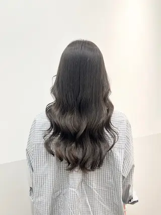 ロング カラー ヘアアレンジ 似合わせレイヤー/ 美髪縮毛矯正/ミナエのヘアスタイル