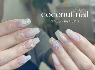 ネイル 神田 ココナッツのネイルデザイン