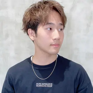 ショート カラー メンズ ill副店長 立和田純也のヘアスタイル