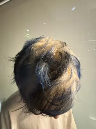 ショート カラー メンズ 🍓ブリーチカラー 🎀nene🍓のヘアスタイル
