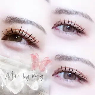 マツエク・マツパ 💗𝑴𝑰𝑳𝑶 cocoro💗のマツエク・マツパデザイン
