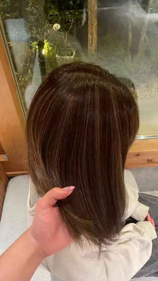 ミディアム 増田 実桜のヘアスタイル