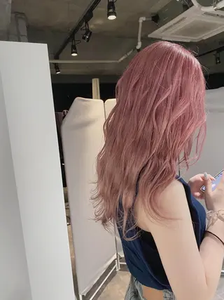 ミディアム カラー esu 天満のヘアスタイル