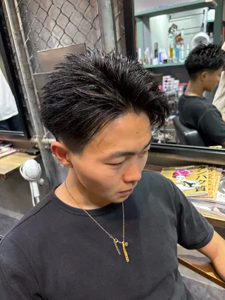 ショート メンズ 渋谷 【メンズ特化】ナゴムのヘアスタイル
