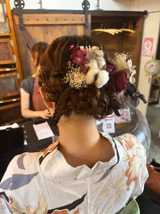 ヘアアレンジ NAGONSTYLE 田村　莉生のヘアスタイル