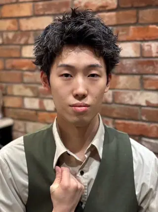 メンズ 川島 陽奈のヘアスタイル