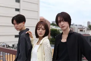 ショート パーマ メンズ 四方田 皐希のヘアスタイル