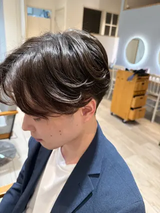 パーマ メンズ 渡邉 まどかのヘアスタイル