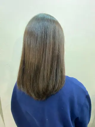セミロング ヘアアレンジ 志賀 あずみのヘアスタイル