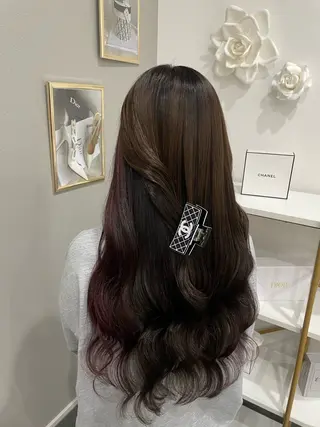 ロング 京都最安価エクステ muuka🦋のヘアスタイル