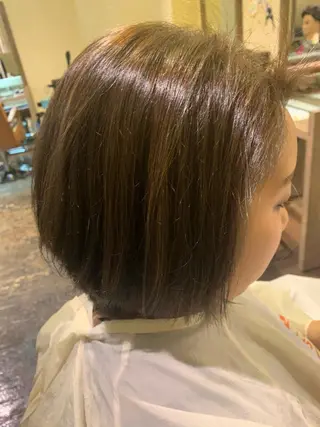 カラー 竹谷 千佳子のヘアスタイル