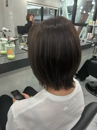 ショート カラー Endearing 🌟銀座のヘアスタイル