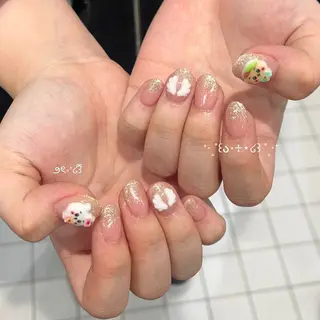 ネイル 横浜Nailist 𝜗𝜚春菜のネイルデザイン