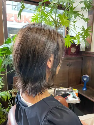 ミディアム カラー ヘアアレンジ Hikari /京都駅美容室のヘアスタイル