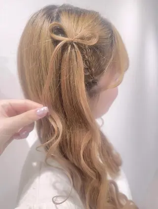 ヘアアレンジ 立崎 七彩のヘアスタイル
