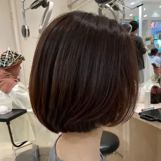 ショート カジサ ケイコのヘアスタイル