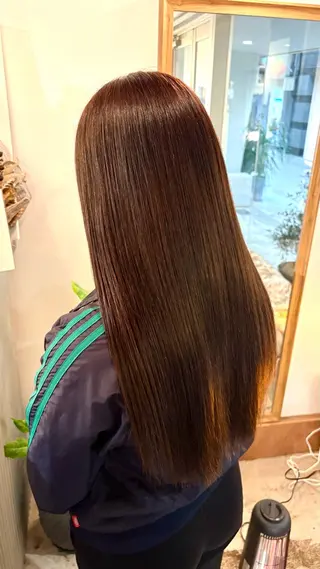 ロング 田中 美海のヘアスタイル
