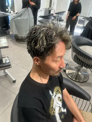 パーマ 【メンズ垢抜け 🔥】谷口修平のヘアスタイル