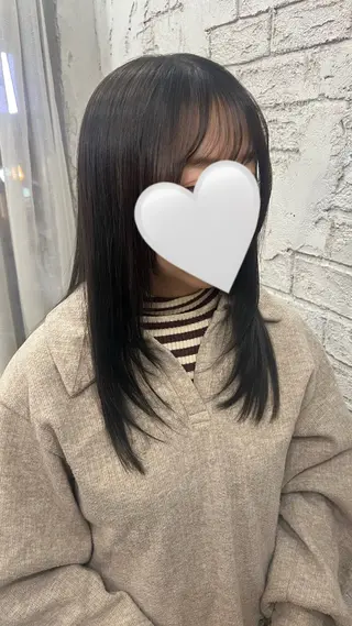 ロング 池袋カラー/艶カラー 🎀Rina🎀のヘアスタイル