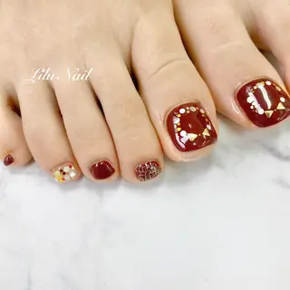 ネイル モチの良さ◉ フィルインネイル♡のネイルデザイン