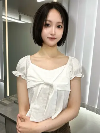 ショート カラー ヘアアレンジ Kd /名古屋カラーモデルのヘアスタイル