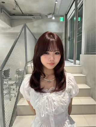 セミロング 🪽ruan 🎀モデル募集中のヘアスタイル