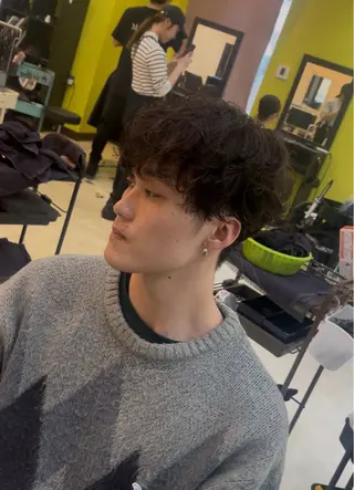 パーマ 森本 ヤマト【メンズ特化】のヘアスタイル