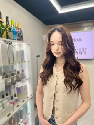ロング カラー ヘアアレンジ 🎨カラー満足度 500%💫ヅル💫のヘアスタイル