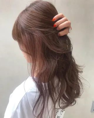 ロング カラー 髪質改善/縮毛矯正 /美髪🩵イケダのヘアスタイル