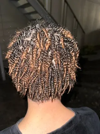 パーマ 平 一天のヘアスタイル