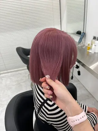 ロング カラー ヘアアレンジ 🫧🎀うる艶暖色 🏹Nanako🎀のヘアスタイル