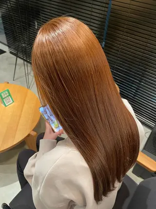 ロング カラー rin 🖤〈大宮〉のヘアスタイル
