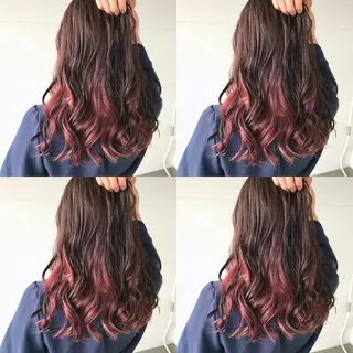 ロング タカツド ユウキのヘアスタイル