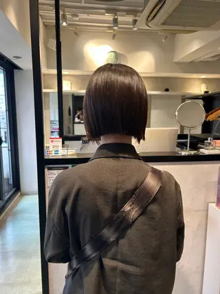 ショート ボブ/レイヤー ケンショウのヘアスタイル