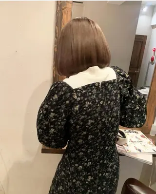 ショート minatsu 東京の技術を京都でのヘアスタイル