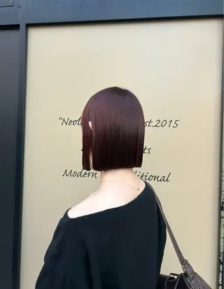 カラー 🫐 キナリ🫐のヘアスタイル