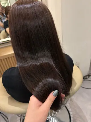 ロング カラー YUI  透明感🌱 艶カラー🍓浦和のヘアスタイル