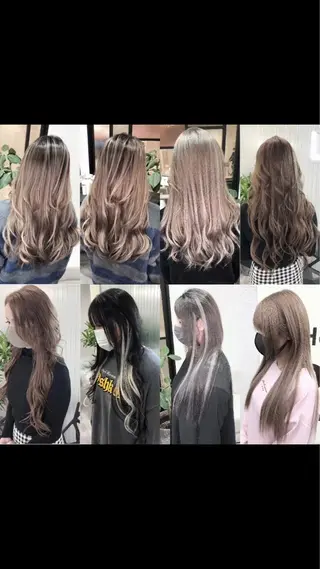 ロング カラー LOOP hairのヘアスタイル