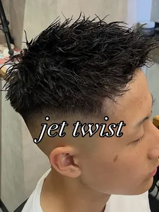 ショート パーマ メンズ 🔥横浜メンズ専門 美容師🔥福田竜作のヘアスタイル