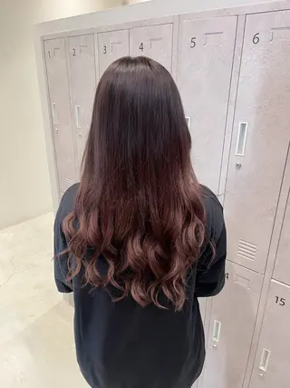 カラー 福島 果音のヘアスタイル