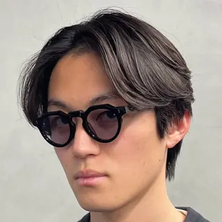 ミディアム パーマ ヘアアレンジ メンズ fifth 石川 凪のヘアスタイル
