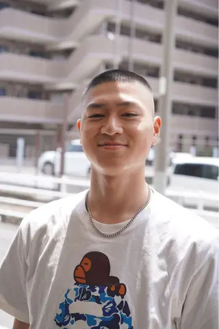 ショート 穐田 司樹のヘアスタイル