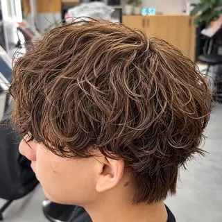 パーマ メンズ メンズパーマ🌍海外 ヘア/威吹のヘアスタイル