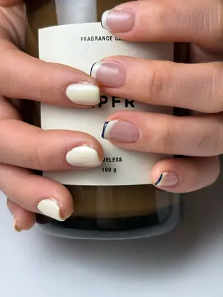 ネイル 手描き🌸ニュアンス monny nailのネイルデザイン