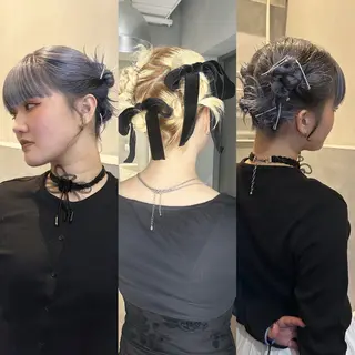ヘアアレンジ SHURI❤️🔥 中/韓mix ♡のヘアスタイル