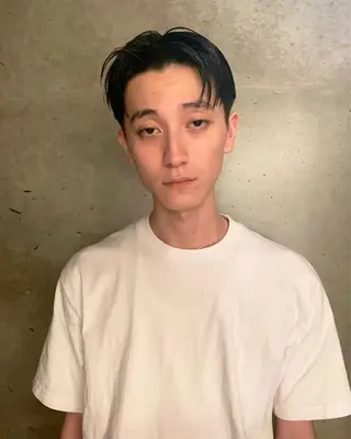 ミディアム メンズ 加藤 祐斗のヘアスタイル